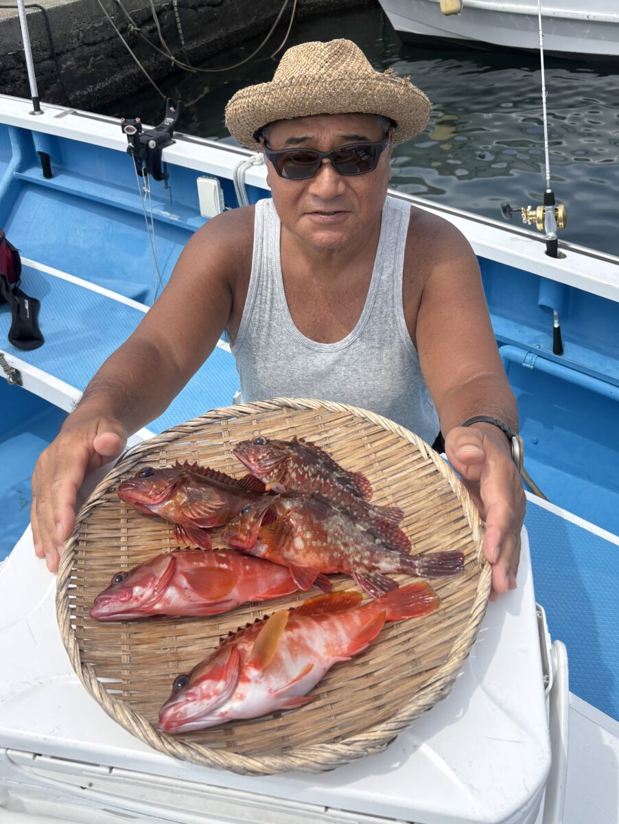 釣果速報 浅場根魚 ②